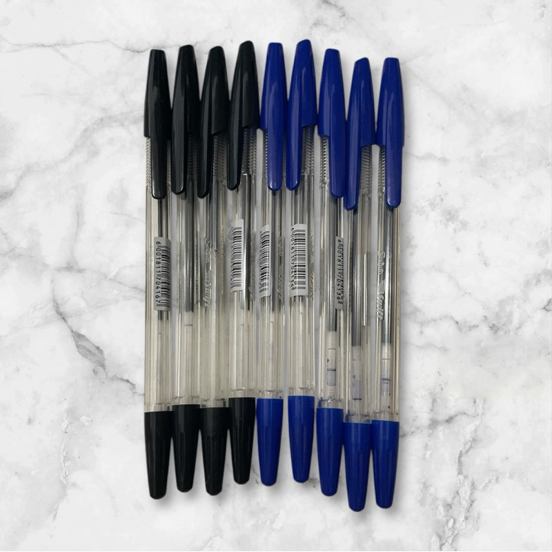 

pulpen BOLPOIN /warna hitam dan biru (9pcs)