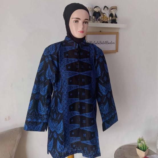 Best Seller Baju Batik Baduy Wanita Kualitas Premium Batik Wanita Batik Banten Batkih Sunda