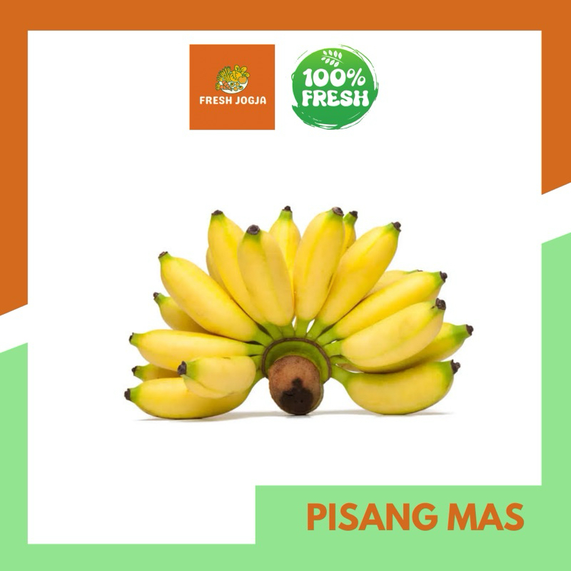

Pisang Mas per Sisir | Fresh Jogja