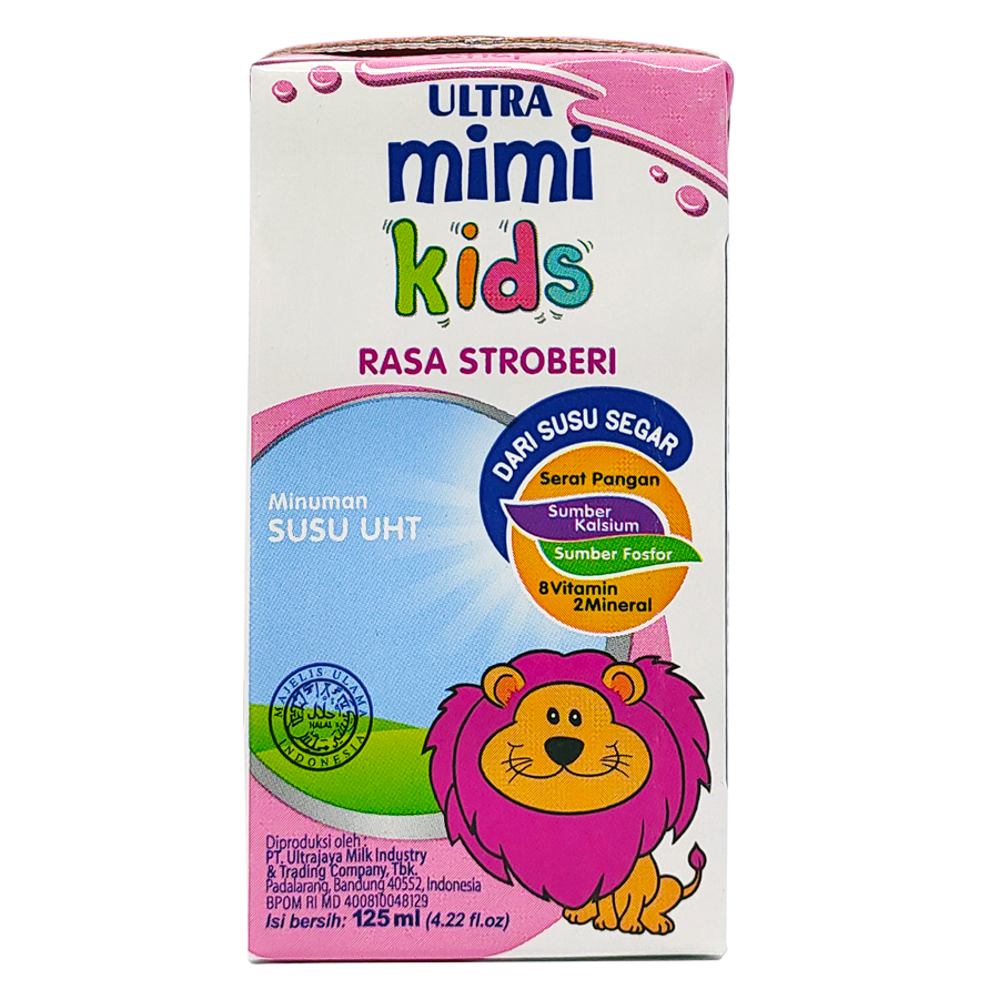 

ULTRA MIMI STRAWBERRY 125ML