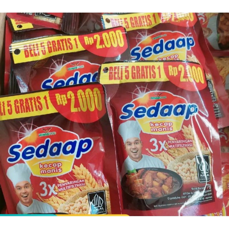 

kecap sedap beli 5 gratis 1