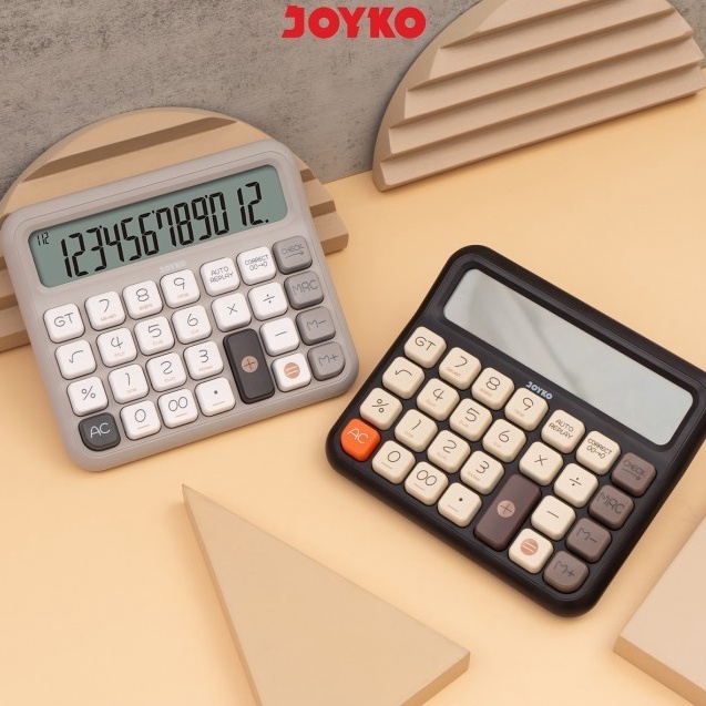 

FG2 Calculator Kalkulator Joyko CC63BCO 12 Dits Check Correct