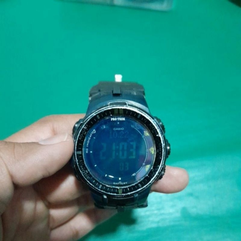 casio protrek original bekas/second