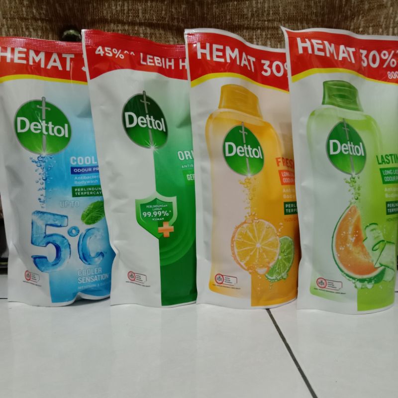 sabun cair dettol 800ml / 720ml