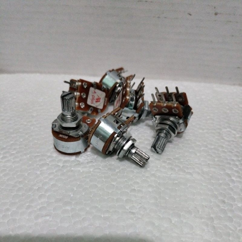 Potensio 50k stereo Aplus as pendek