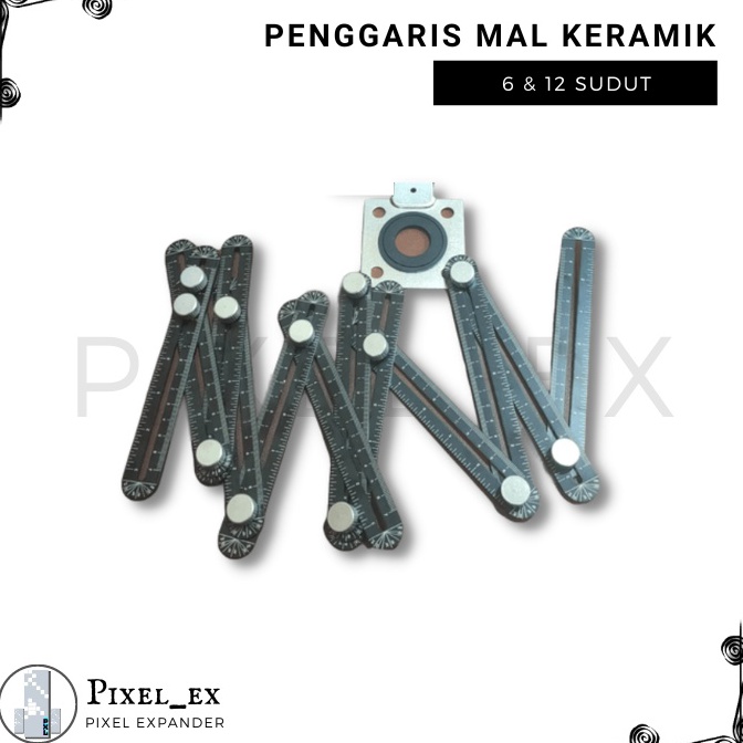 

ART H5E6 Penggaris Mal Keramik 6 dan 12 Expander