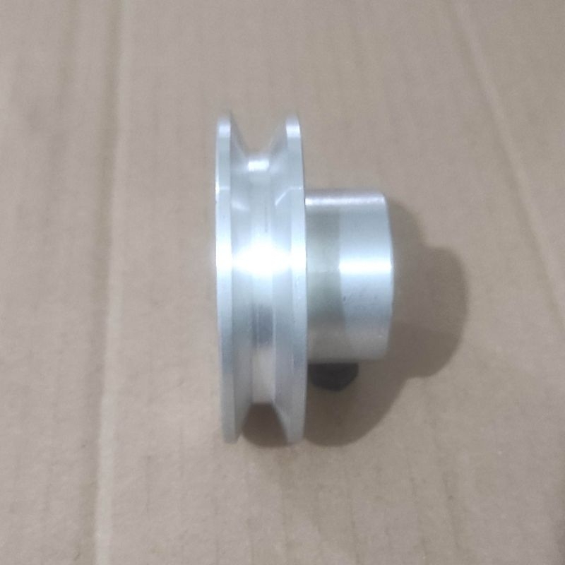 Poli pulley pompa air sanyo  3 inch as 9 mm puli alumunium
