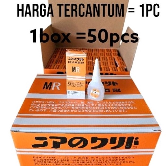 

KI3 Lem Korea MR glue lem setan per 5pcs