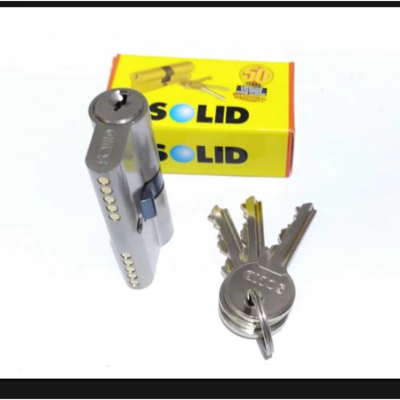silinder SOLID DC 02-06 / Kunci SOLID - kunci pintu SOLID kunci rumah