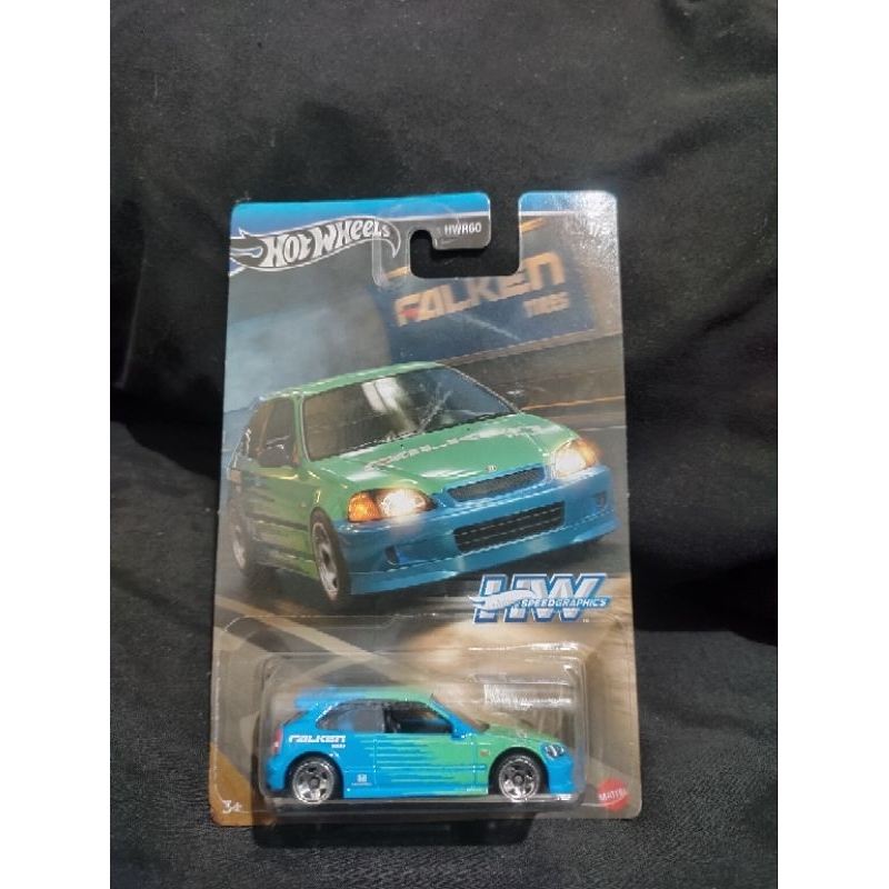 Hot wheels Honda Civic Type R (EK9) Falken