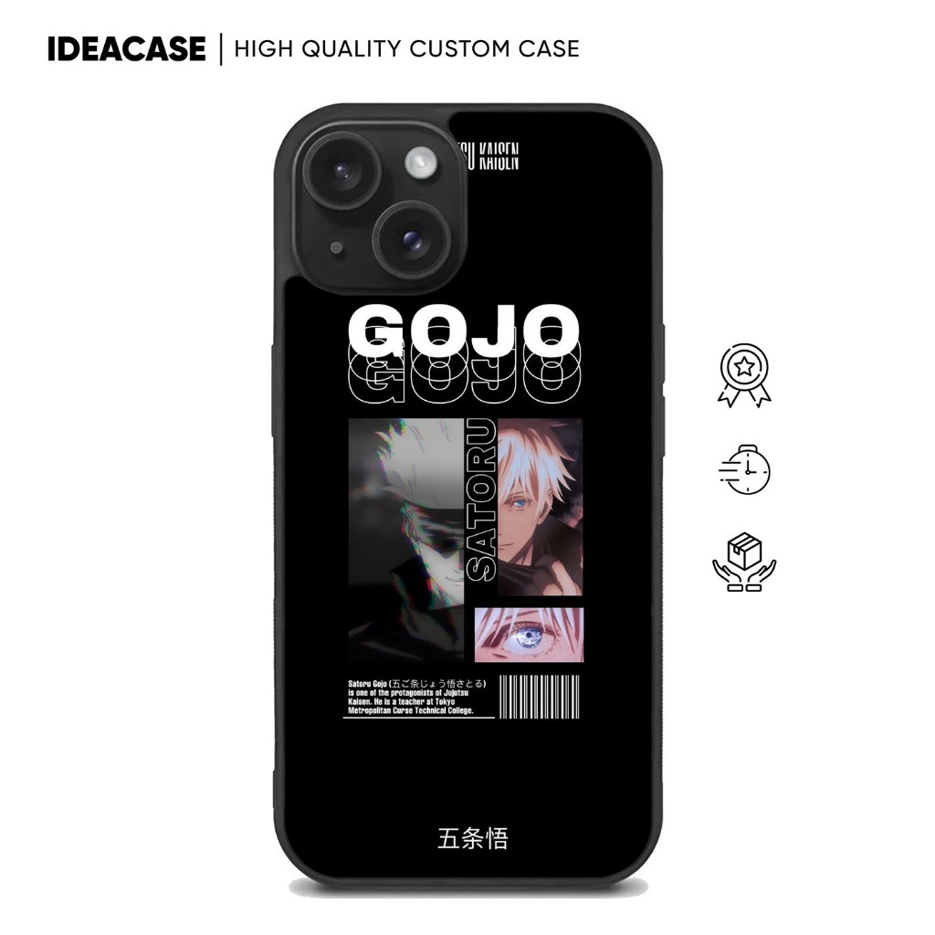 Case Casing Softcase Cover Iphone 11 12 13 Pro Max Mini Gojo Satoru B0703