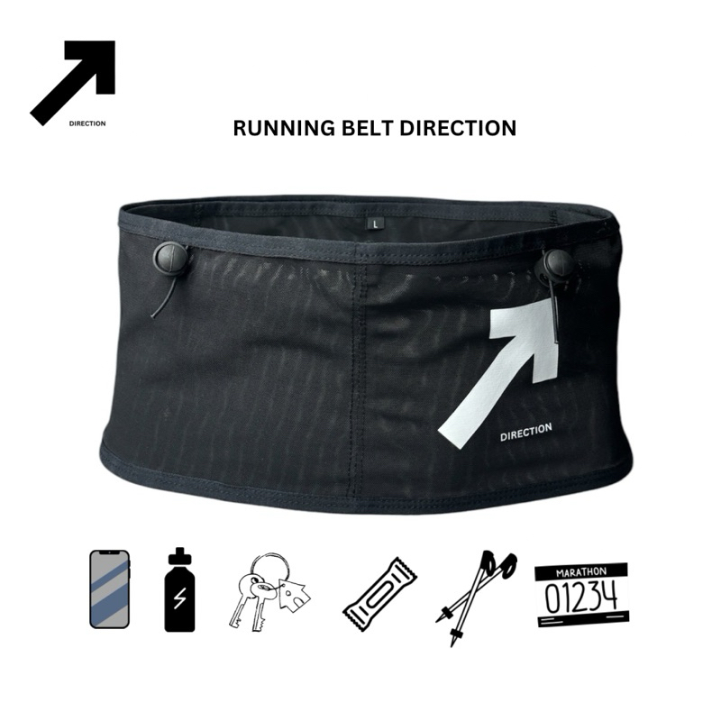 Running belt Direction/saku pinggang/tas lari/tas lari pinggang