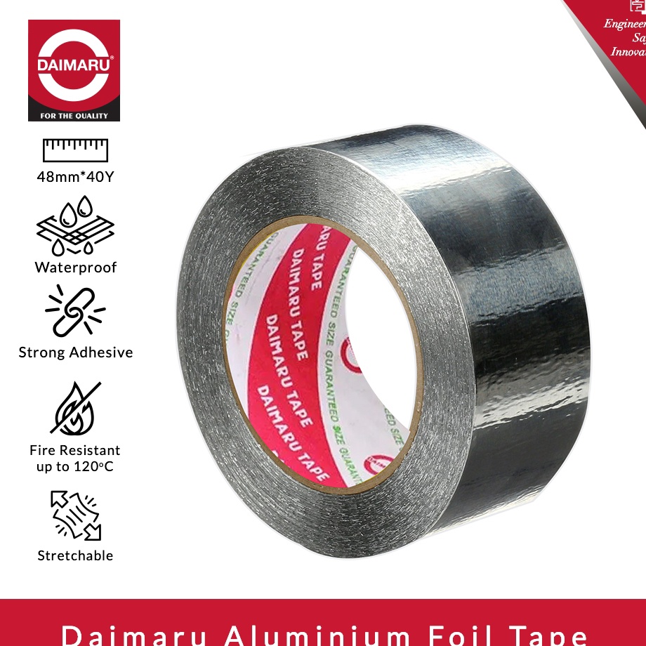 

Diskon Daimaru Alumum Tape 48 mm x 4 Yard