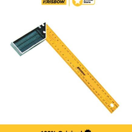

KP8 krisbow penggaris siku besi 5 cm