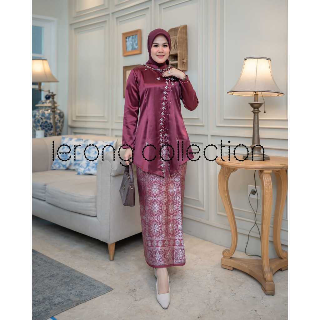 Set Kebaya Janggan bridal payet  Rosalie || Set Baju Kurung Payet Mewah || Set Baju Kurung Malaysia 