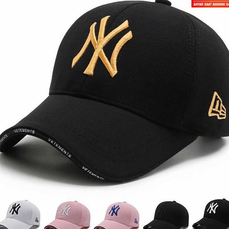 Get Voucher  New Era Topi Baseball Pria Wanita NY Polos Distro Baseball Caps New York Polos Import K