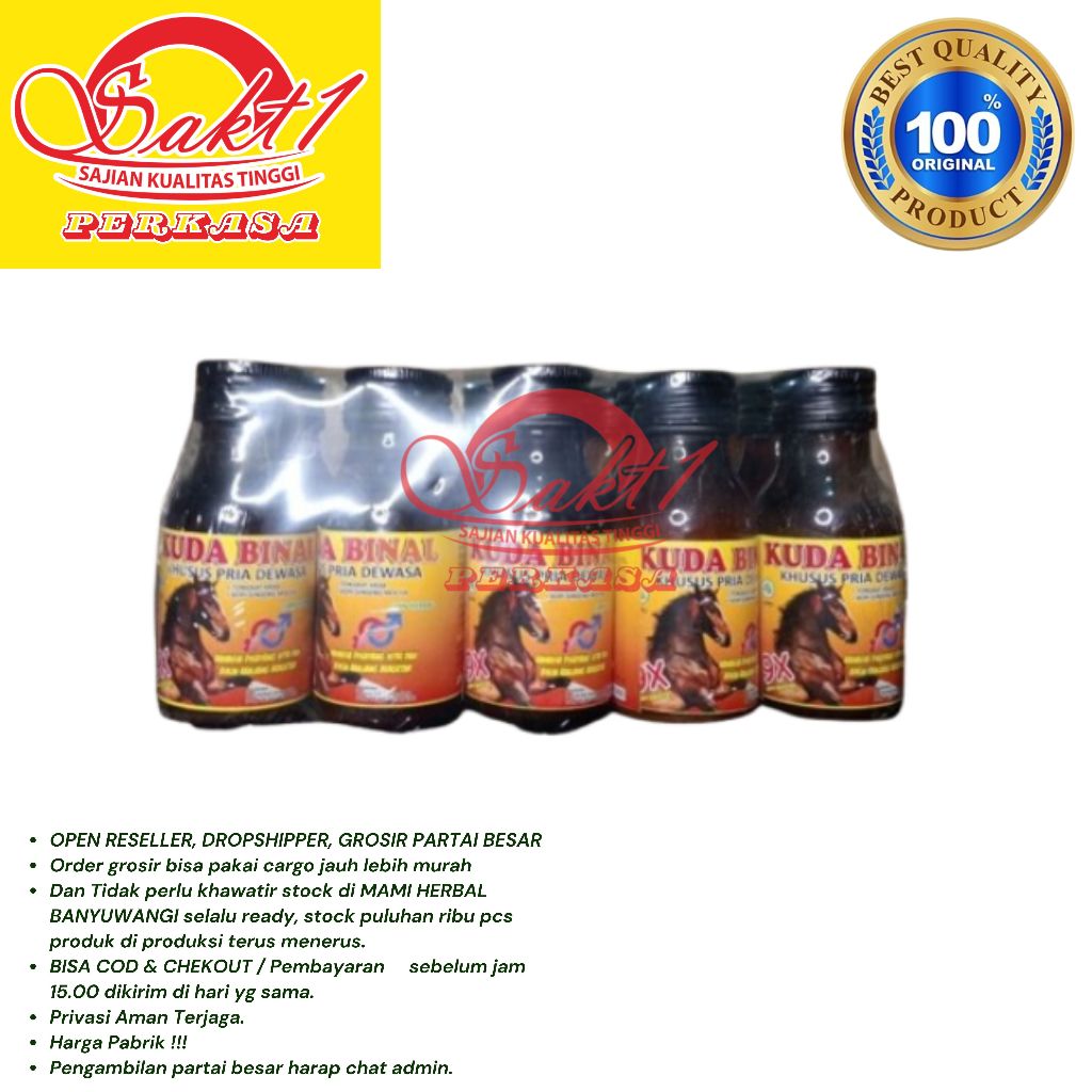 

JAMU KUDA BINAL 15 BOTOL