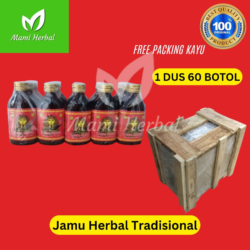 JAMU KADAL MESIR 60 BOTOL