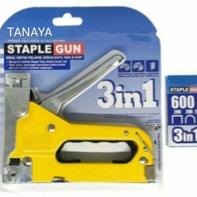 

FG2 Staples Gun 3 in 1 Way Heavy Duty Staples Tembak Hekter Jok