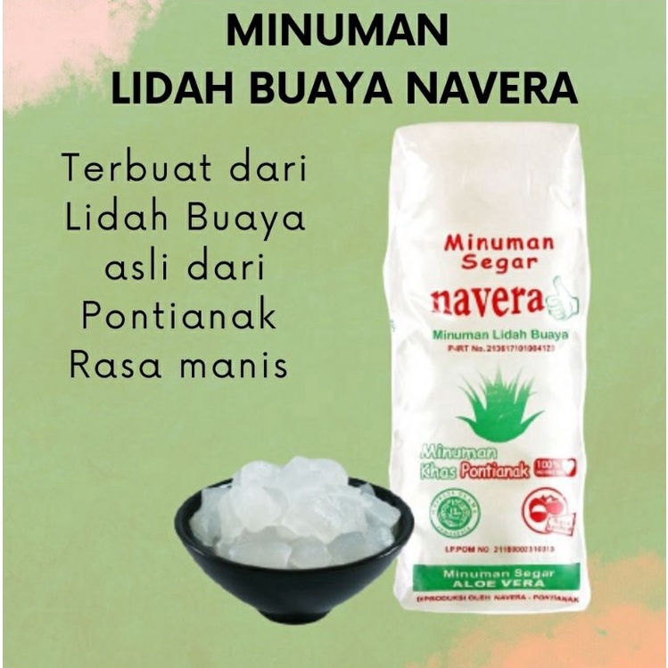 

Yuk di order Minuman Lidah Buaya Aloevera Navera asli Pontianak