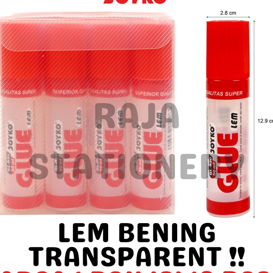 

HJ6 JOYKO TRANSPARENT GLUE 5ML LEM CAIR BENING JOYKO PRAKARYA ANAK GLR5 GLA5 12PCS