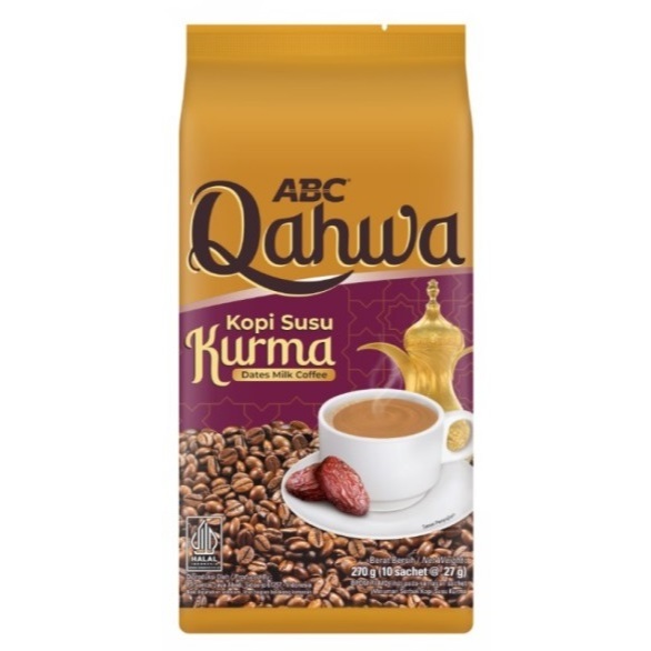 

ABC Qahwa Kopi Susu Kurma 270g 10s