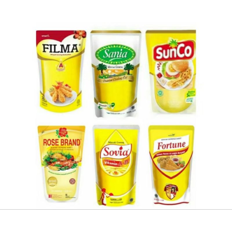 

Minyak Goreng Sunco 1 liter 2 liter pouch refill