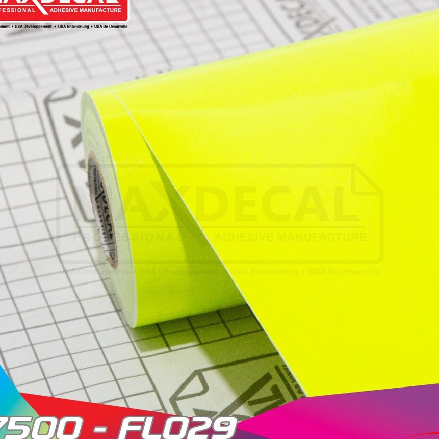 

Promo Per Meter MAXDECAL 7 FL Warna STABILO Lebar 45 cm Color Fluorescent NEON Skotlet Motor Lentur