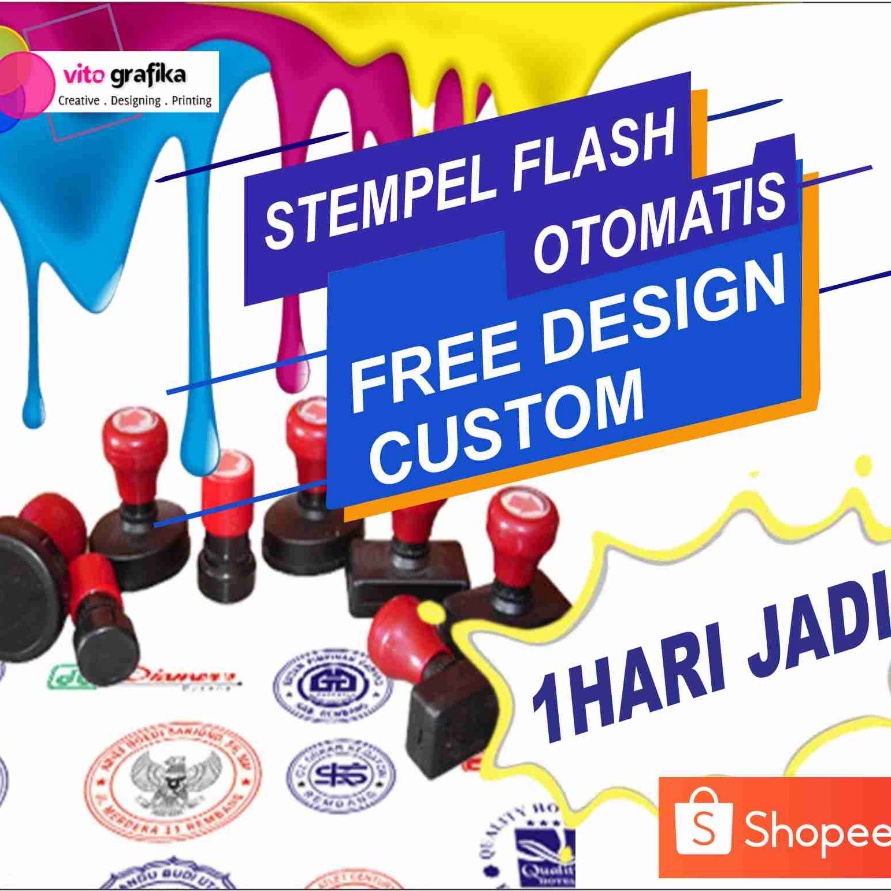 

Boom Stempel Stempel Custome Stempel Otomatis Stempel Flash