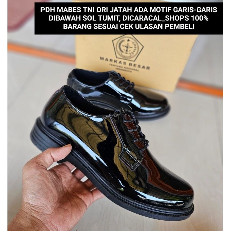 Paling Diminati SEPATU PDH TNI ASLI JATAHSEPATU PDH MABES TNI ASLI ADA MOTIF GARISGARIS