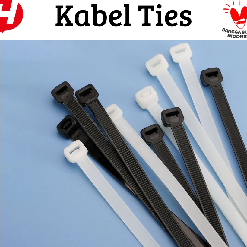 

KF7 kabel Ties 76x4mm 1 PCS pengikat kabel63