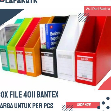 

Eksklusif Jumbo BOX FILE BANTEX FOLIO 411