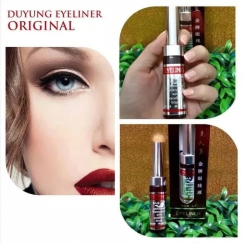 Eyeliner & Maskara mermaid cap duyung  Waterproof