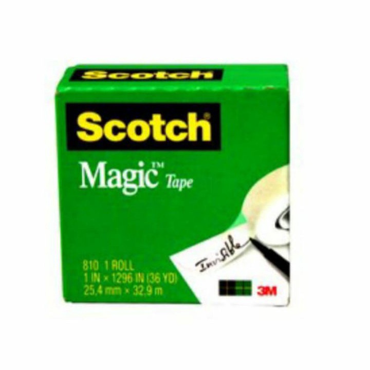

HJ6 3M scotch magic tape 1inch x 36y 81