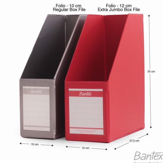 

FG2 Bantex Box File Extra Jumbo Folio 12cm 4