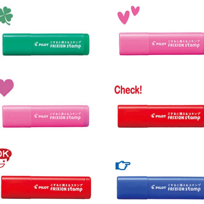 

KI3 Pilot FriXion Erasable Stamp Stempel Bermotif Bisa Dihapus