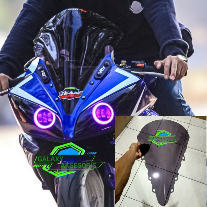 VISOR YAMAHA R15 V2 WINSHIELD R15 V2 MODEL SUPER JENONG