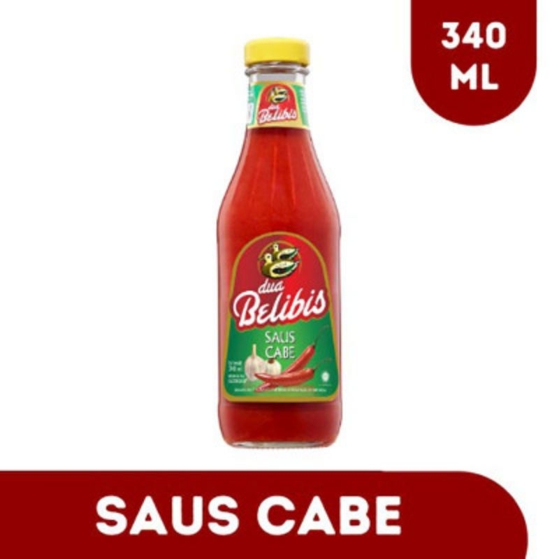 

(TERLARIS) SAUS DUA BELIBIS CABAI / TOMAT 340ml