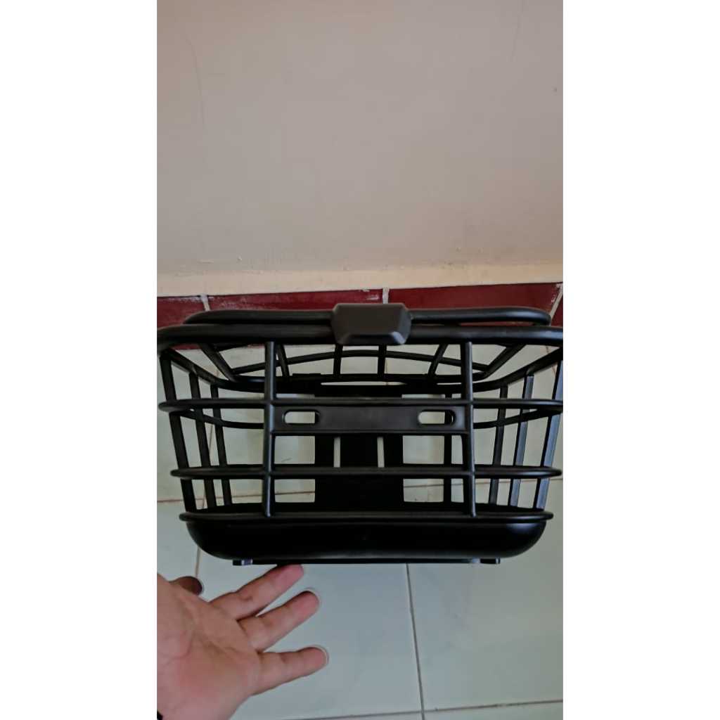 KERANJANG PLASTIK SEPEDA LISTRIK GODA