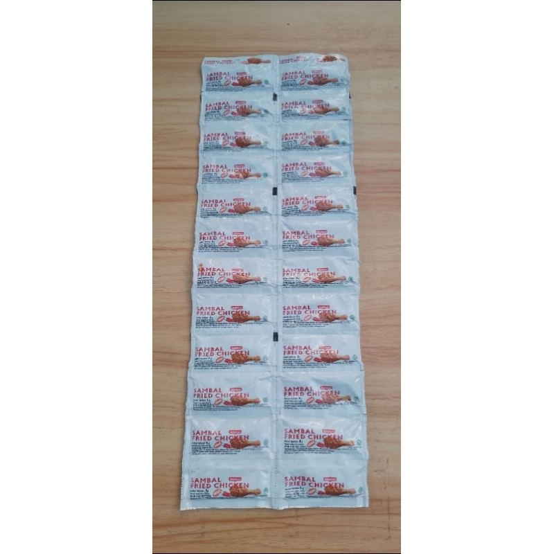 

saos saus sambal sachet saset fried chicken TERMURAH