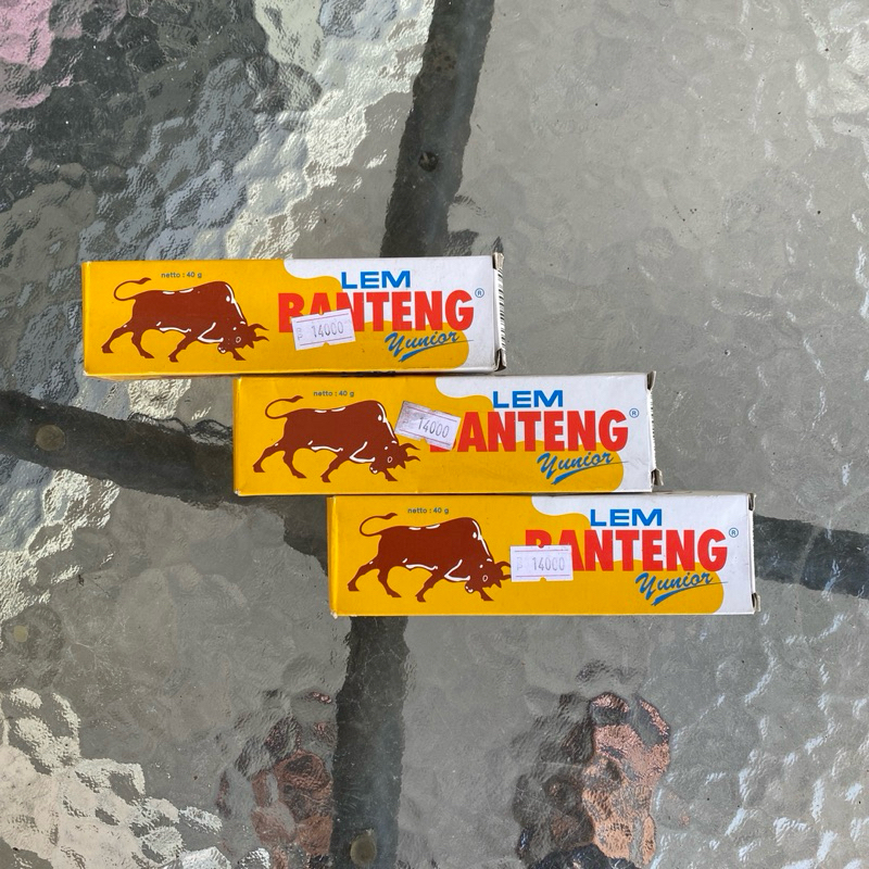 

Lem Banteng Yunior Kemasan 40 gram Murah & Hemat Kuat dan Tahan Lama