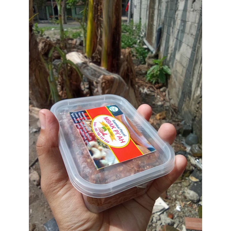 

sambel pecel mbak pi'ah (250gr)
