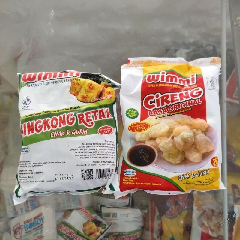 

wimmi singkong retak & cireng