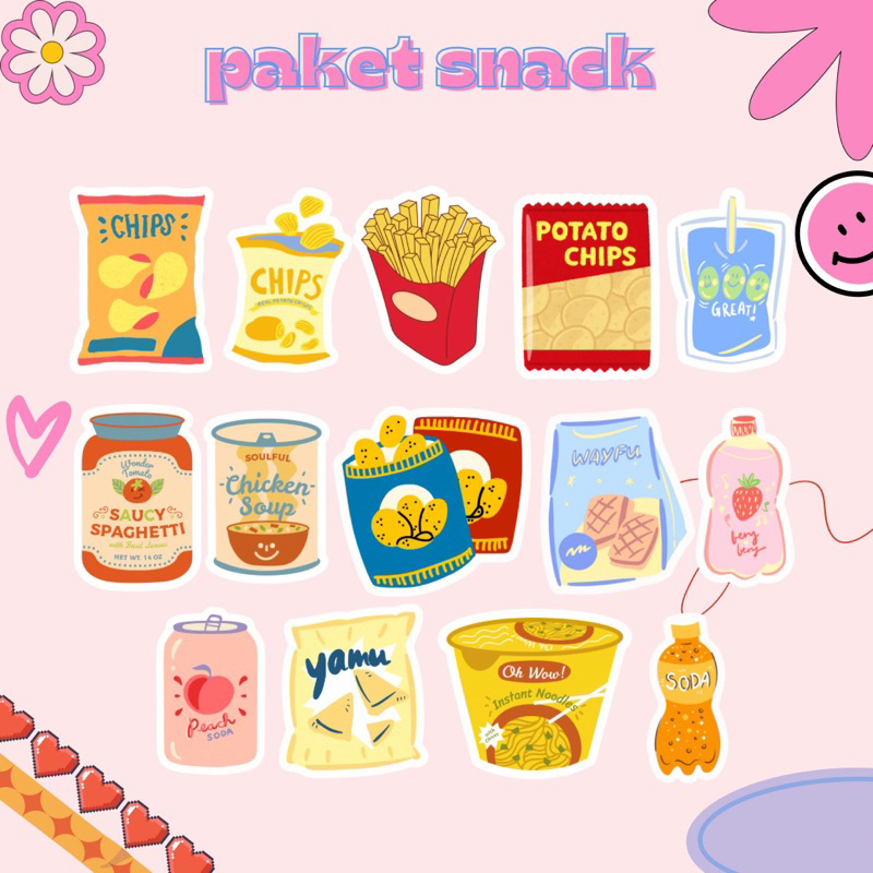 

STIKERDEPOK - PAKET SNACK STIKER BOTOL STIKER LAPTOP STIKER DINDING STIKER LUCU STIKER BAGUS