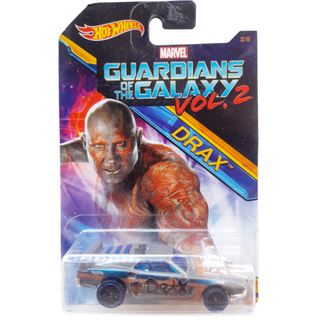 Hot Wheels 2017 Marvel Guardians of The Galaxy Vol.2 Series Drax Rivited
