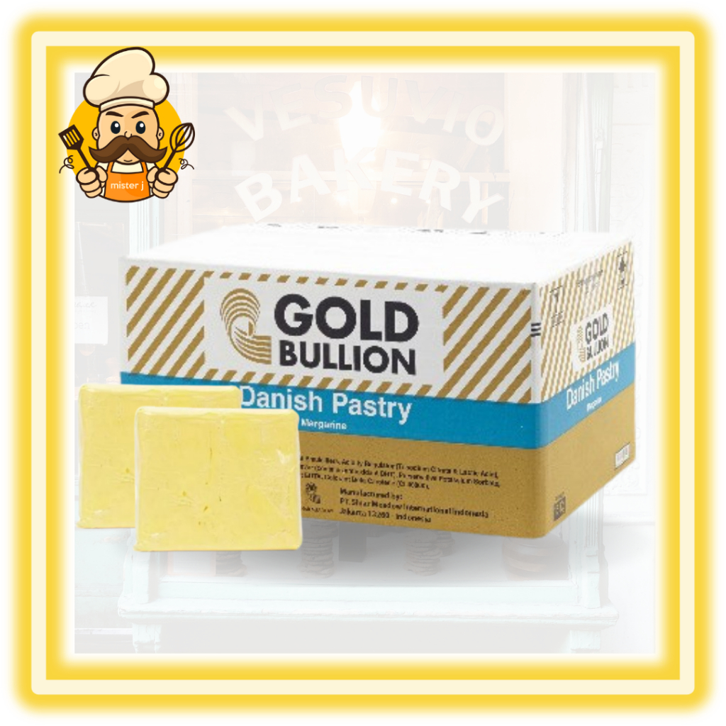 

Gold Bullion Danish Pastry Margarine Timbangan 250gr - 500gr - 1Kg | Margarine Danish GOLD BULLION Repack