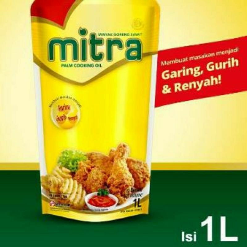 

minyak sayur mitra 1 liter