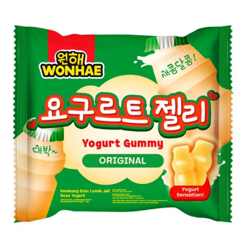 

WONHAE Yogurt Gummy Original 48 g