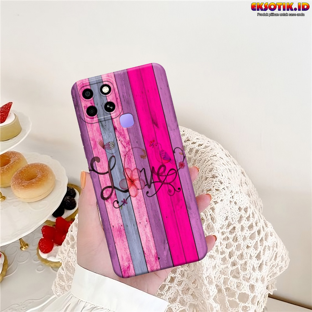 Case Infinix Smart 6 - Casing Infinix Smart 6 - Fashion Case - Silikon Infinix Smart 6  - Motif Kere