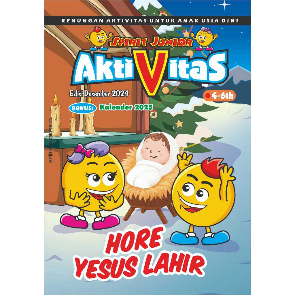 Renungan Harian Anak Spirit Jr. Aktivitas 2024